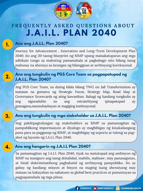 bjmp core values|BJMP J.a.I.L Plan 2040 Narrative .